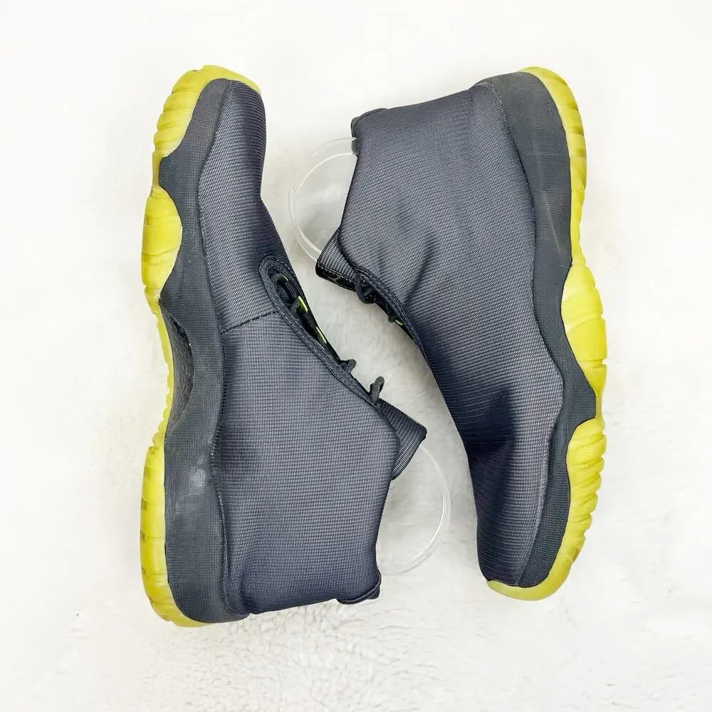 Nike Air Jordan Future Sneakers Shoes Dark Grey Volt 656503-025 Mens Size 10.5